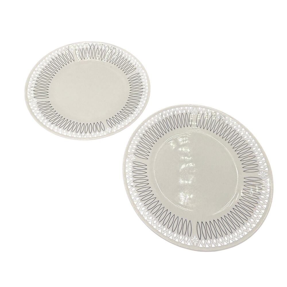 🍽️ Harmony House Finlandia 3908 Salad Dessert Plates Set of 2 Vintage Japan MCM